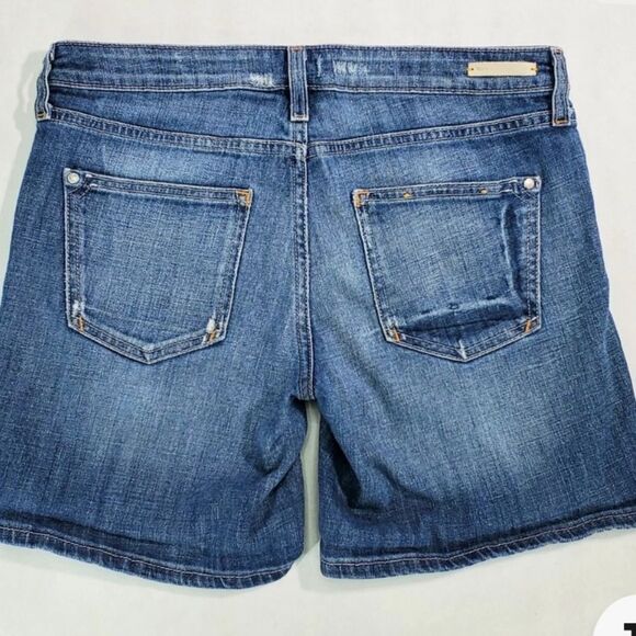 Anthropologie Pilcro and the letter press Blue Denim Shorts size 26 - Picture 2 of 7